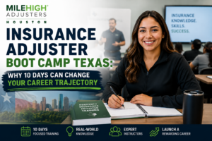 Insurance Adjuster Boot Camp Texas