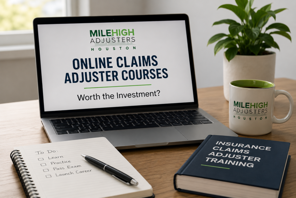 Are Online Claims Adjuster Courses Worth the Investment?
