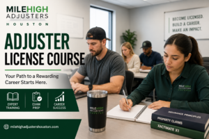adjuster license course